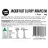 Jackfruit Curry Arancini Label