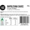 Napolitana Sauce Label