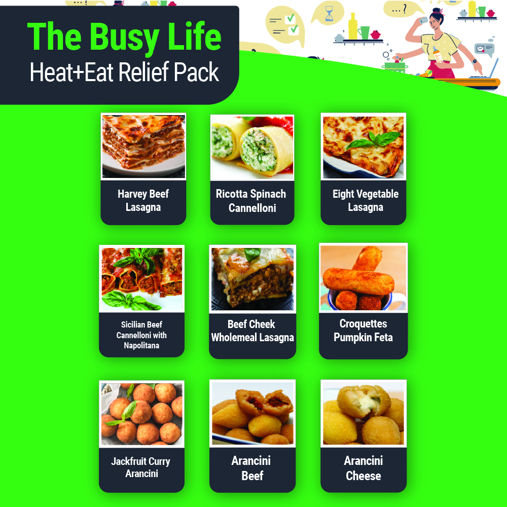 The Busy Life Heat & Eat Relief Pack